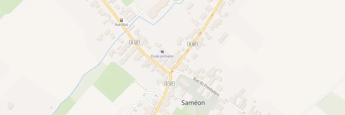 Plan du 16 Rue de L Eglise à Saméon