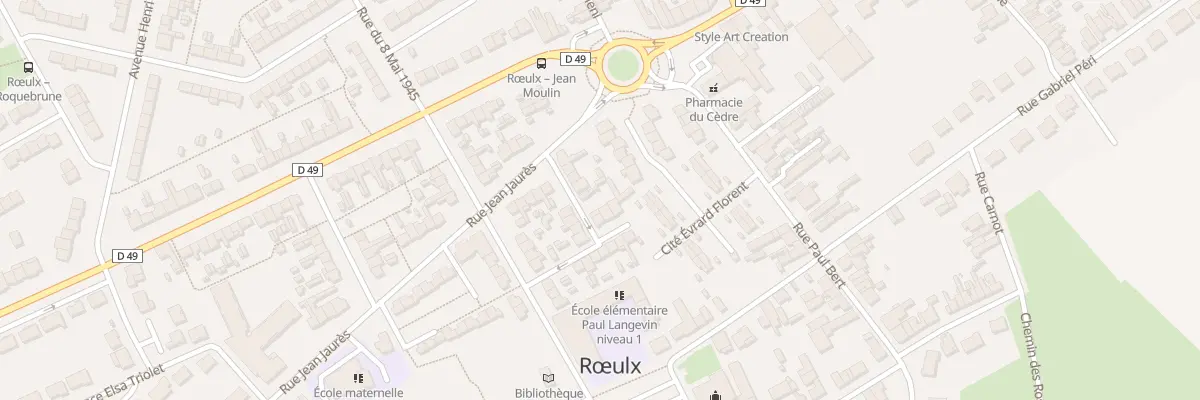 Plan du 3 Rue Max Dormoy à Rœulx