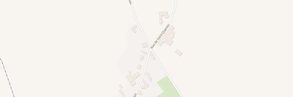Plan du 2 Rue du Chardon Vert à Sequehart