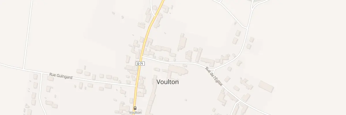 Plan du 9 Rue de l’Eglise à Voulton