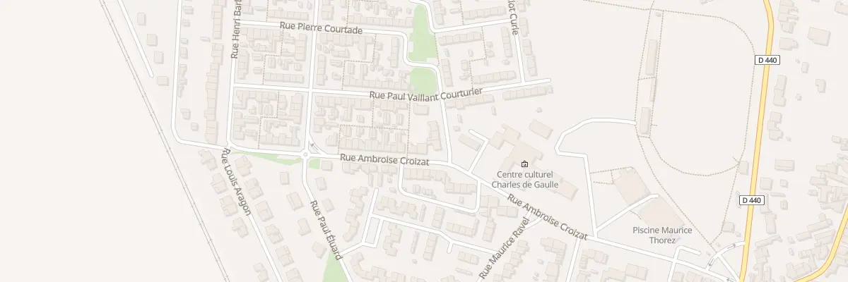 Plan du 38 Rue Ambroise Croizat à Escaudain