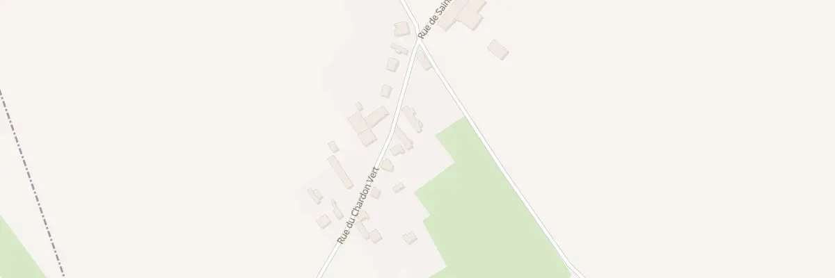 Plan du 85 Rue du Chardon Vert à Sequehart