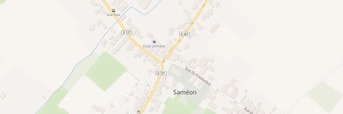 Plan du 5 Rue du Presbytere à Saméon