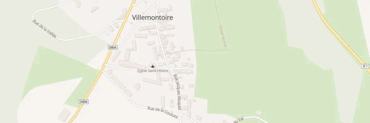 Plan du 3 Imp du Puits Fleuri à Villemontoire