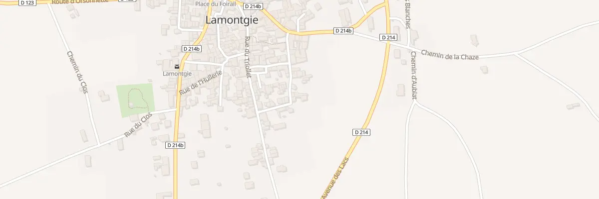 Plan du 6 Rue du Doc E Coste à Lamontgie