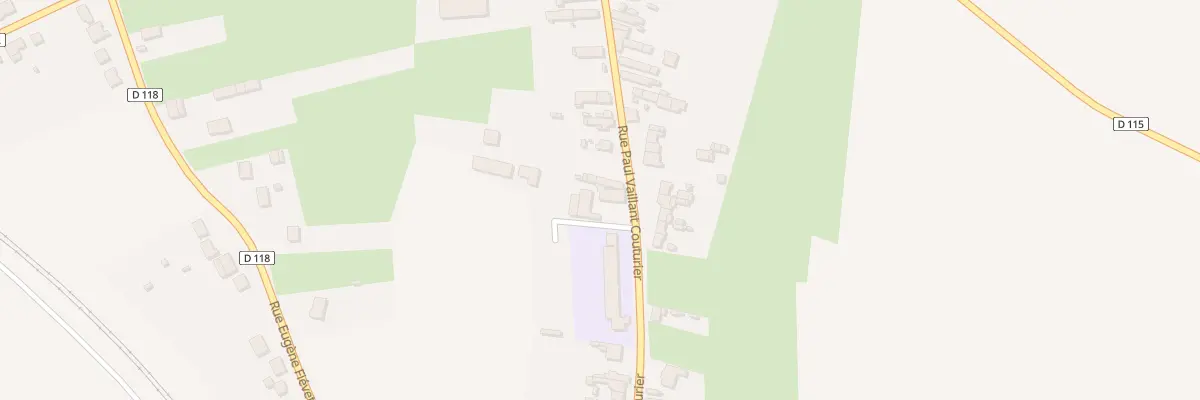 Plan du 34 Rue Paul Vaillant Couturier à Cattenières