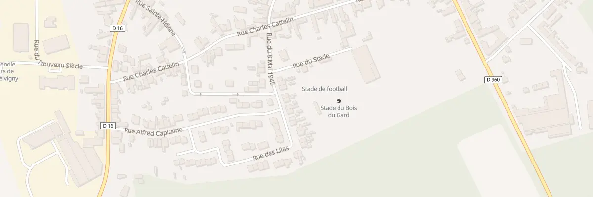 Plan du 10 Rue du 8 Mai 1945 à Walincourt-Selvigny