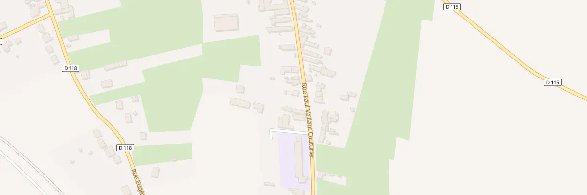 Plan du 32 Rue Paul Vaillant Couturier à Cattenières
