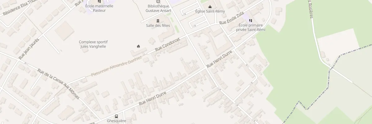 Plan du 12 Rue Henri Durre à Rœulx