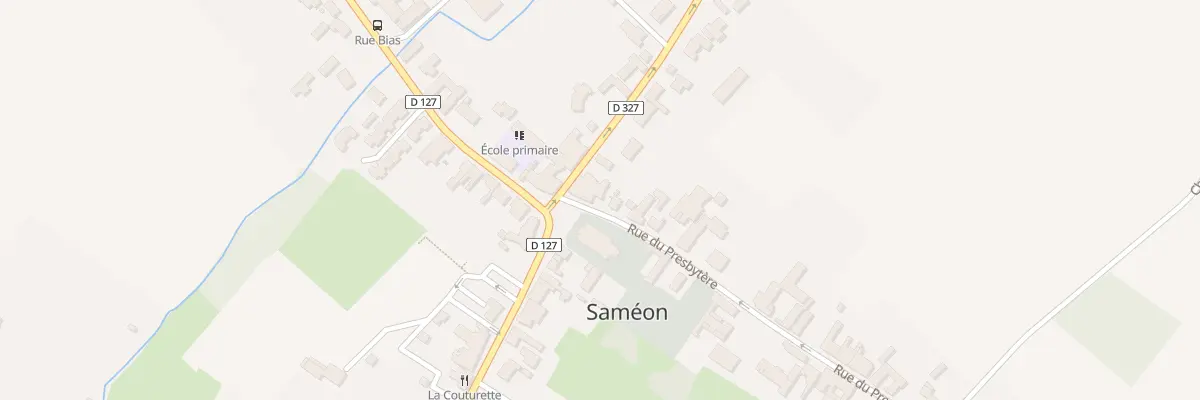 Plan du 17 Rue du Presbytere à Saméon