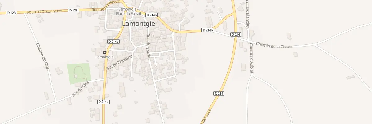 Plan du 10 Rue du Doc E Coste à Lamontgie