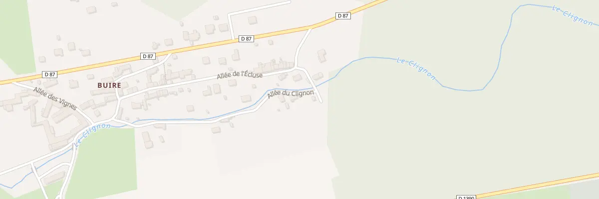 Plan du 12 All du Clignon à Épaux-Bézu