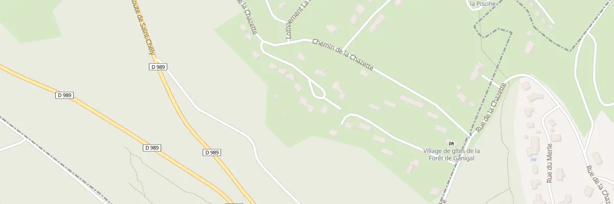 Plan du 5418 Lot Ganigal Haut au Malzieu-Ville