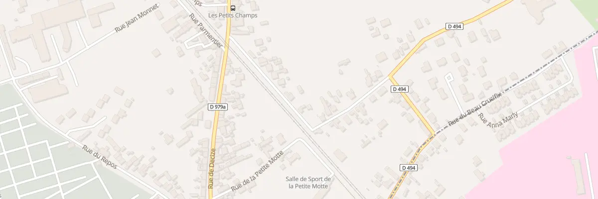 Plan du 22 Rue de la Motte à Moulins