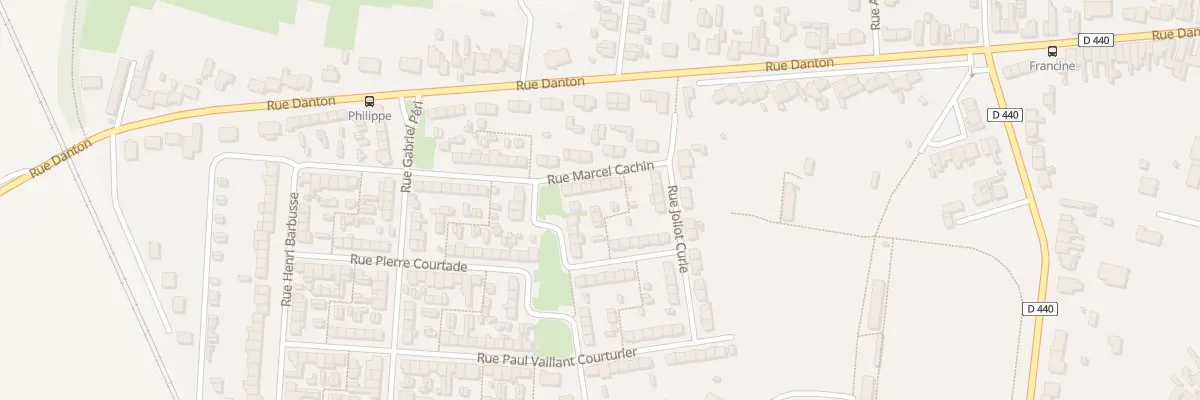 Plan du 35 Rue Marcel Cachin à Escaudain