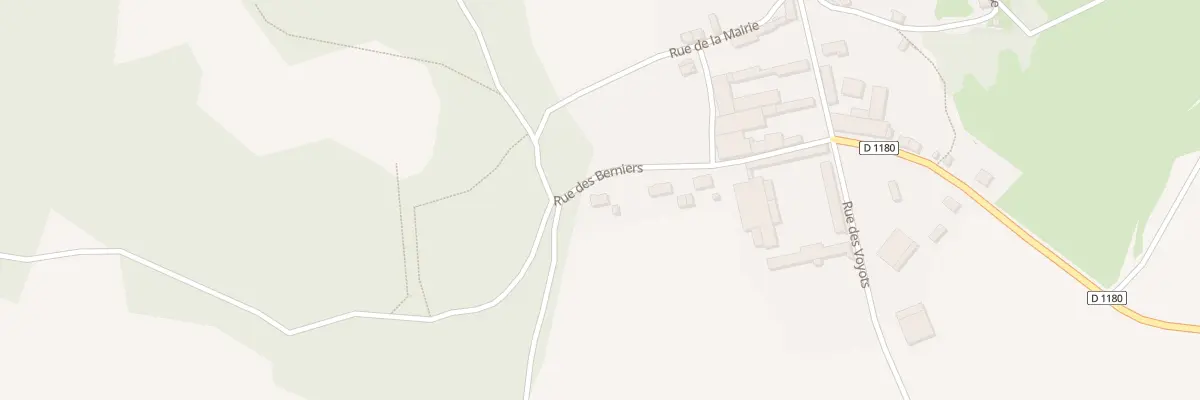 Plan du 5 Rue des Berniers à Leury