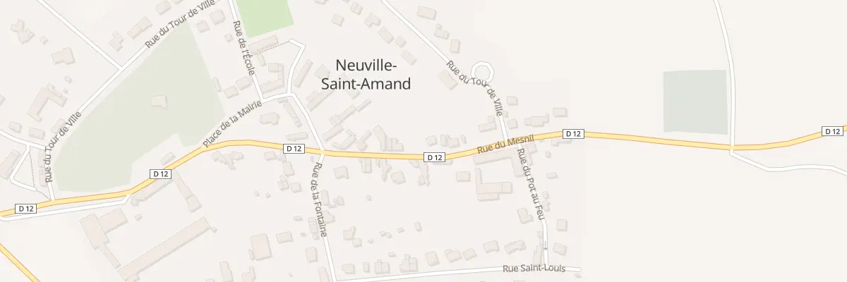 Plan du 15B Rue de Mesnil à Neuville-Saint-Amand