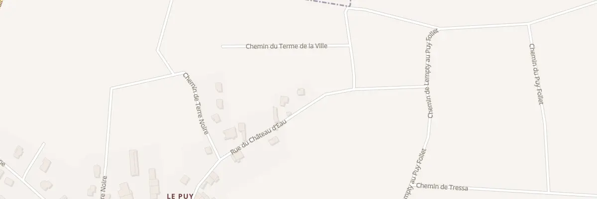 Plan du 25 Rue du Château d’Eau à Lempty
