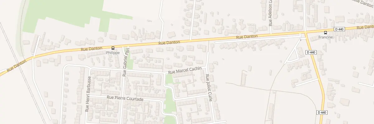 Plan du 26 Rue Marcel Cachin à Escaudain