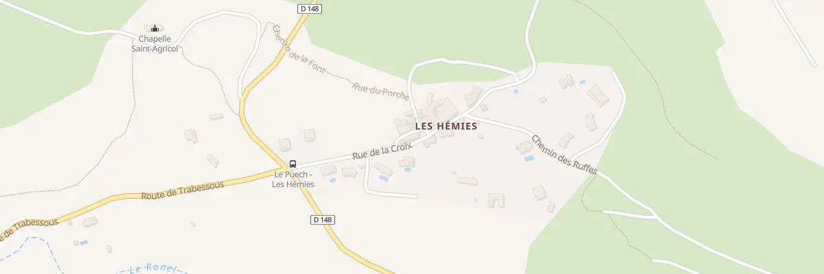 Plan du 40 Rue du Porche au Bosc