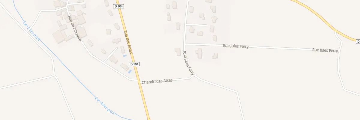 Plan du 10 Rue Jules Ferry à Lempty