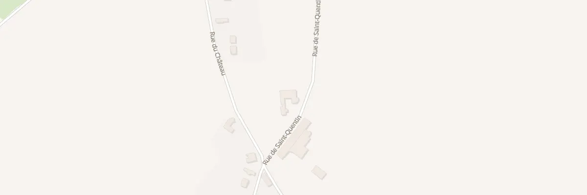 Plan du 75 Rue de Saint-quentin à Sequehart