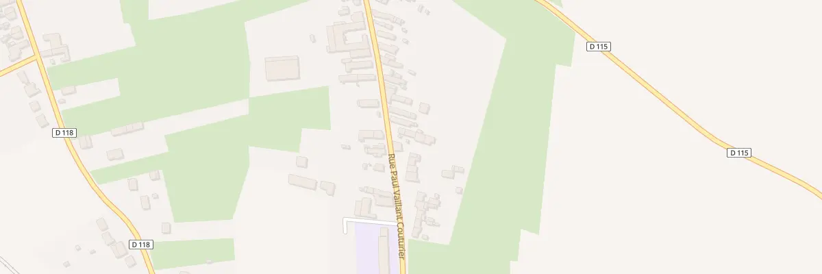 Plan du 39 Rue Paul Vaillant Couturier à Cattenières