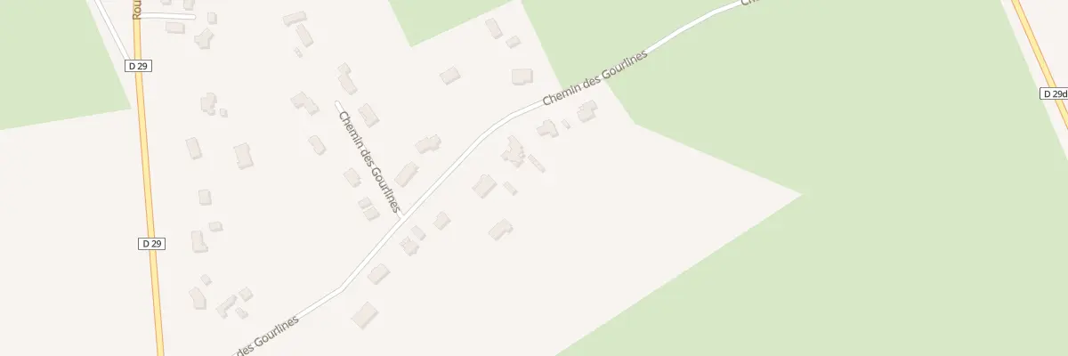Plan du 403 Che des Gourlines à Avermes