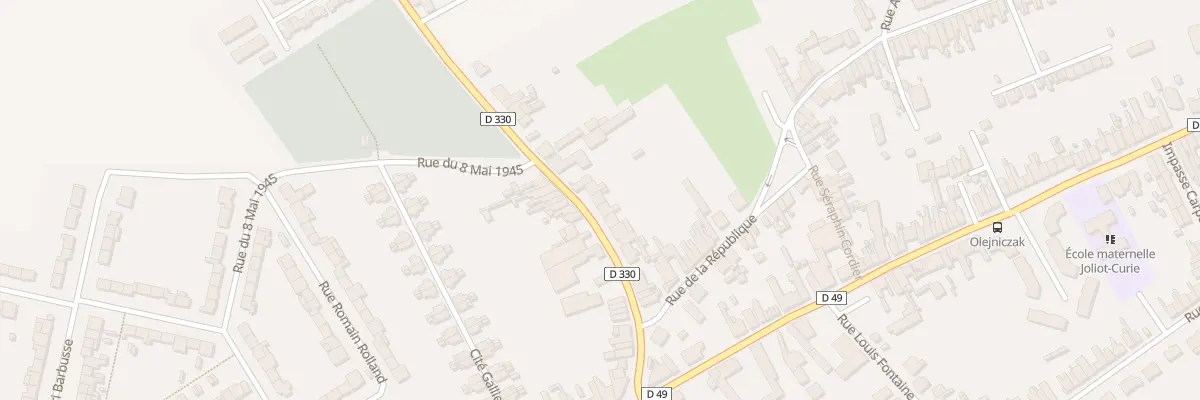 Plan du 16 Rue de l’Egalité à Rœulx