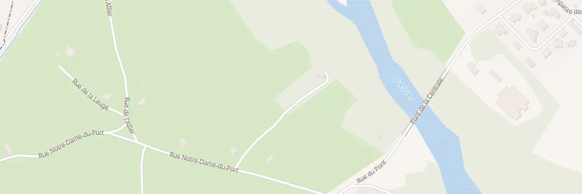 Plan du 2 Rue Notre-dame du Port à Vézézoux