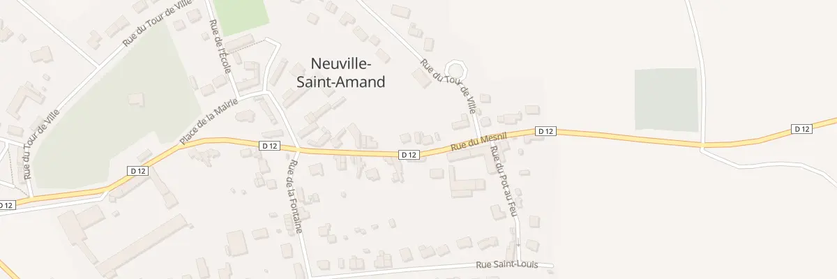 Plan du 17 Rue de Mesnil à Neuville-Saint-Amand