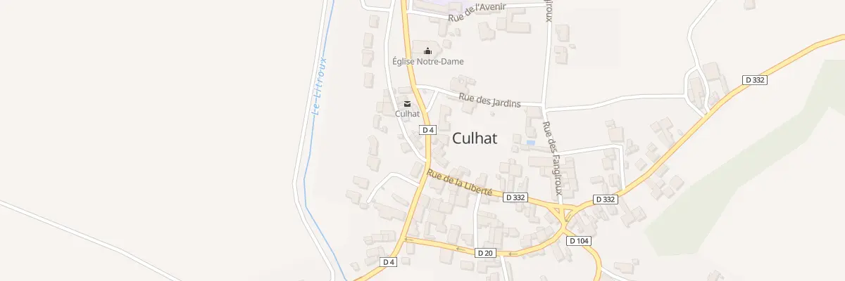 Plan du 17 Rue St Vosy à Culhat