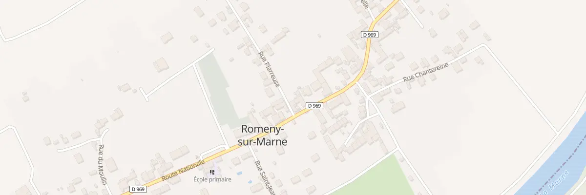 Plan du 32 Rte Nationale à Romeny-sur-Marne