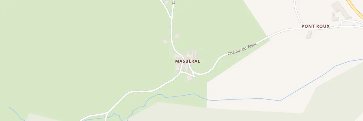 Plan du 5106 Mas Beral à Rimeize