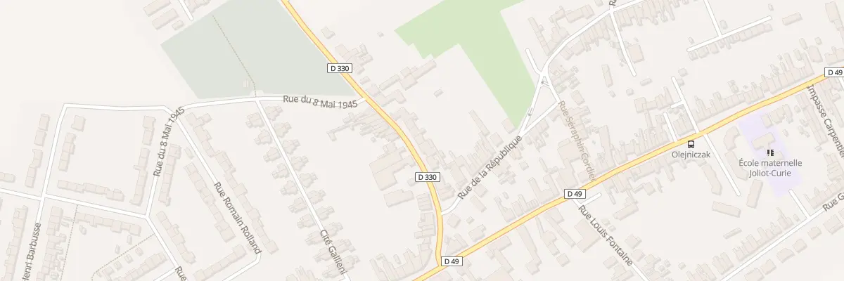 Plan du 12 Rue de l’Egalité à Rœulx
