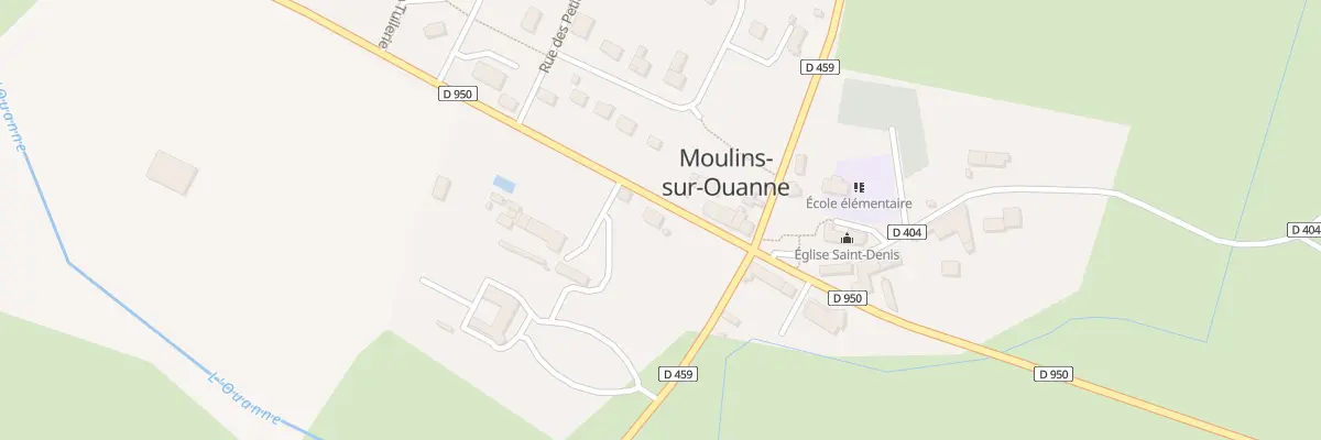 Plan du 10 Rue Paul Arrighi à Moulins-sur-Ouanne