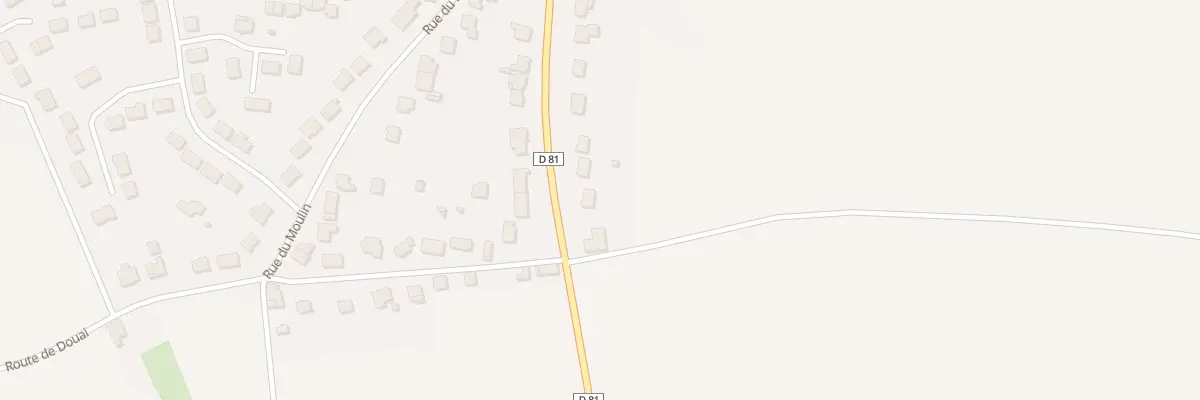 Plan du 119 Rue Gabriel Peri à Hornaing