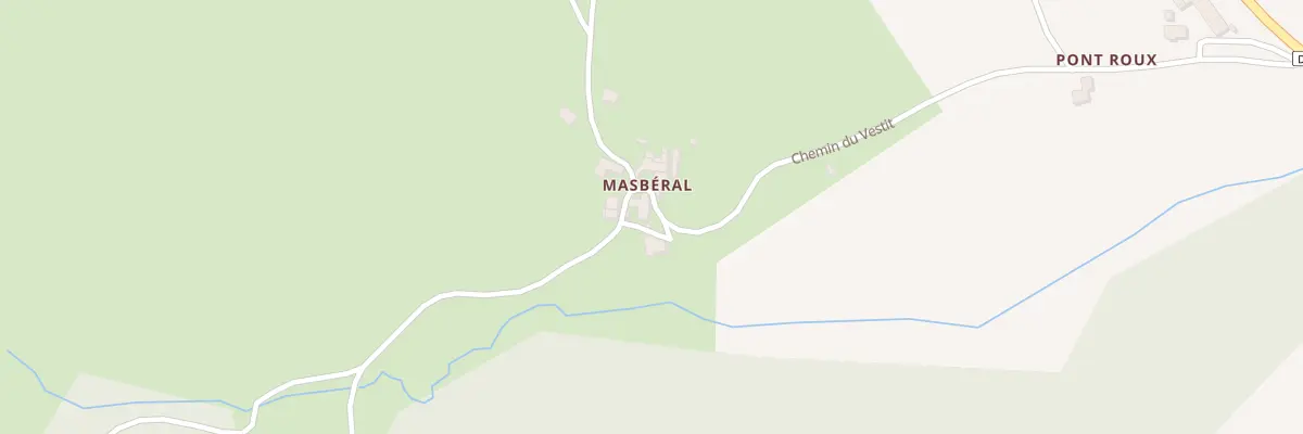 Plan du 1 Che des Patures à Rimeize