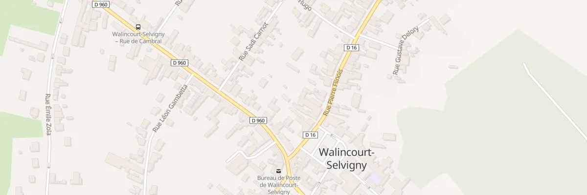 Plan du 11 Rue Pierre Flinois à Walincourt-Selvigny