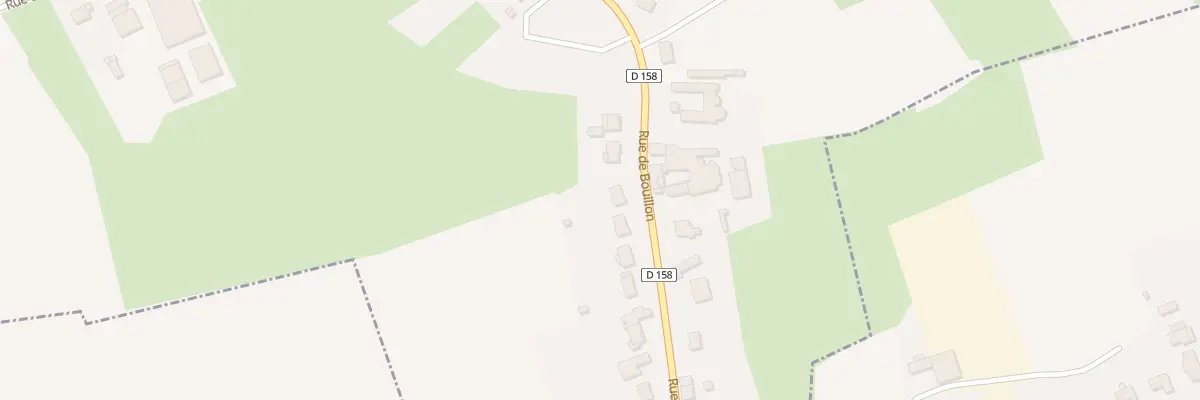 Plan du 28 Rue de Bouillon à Sars-et-Rosières