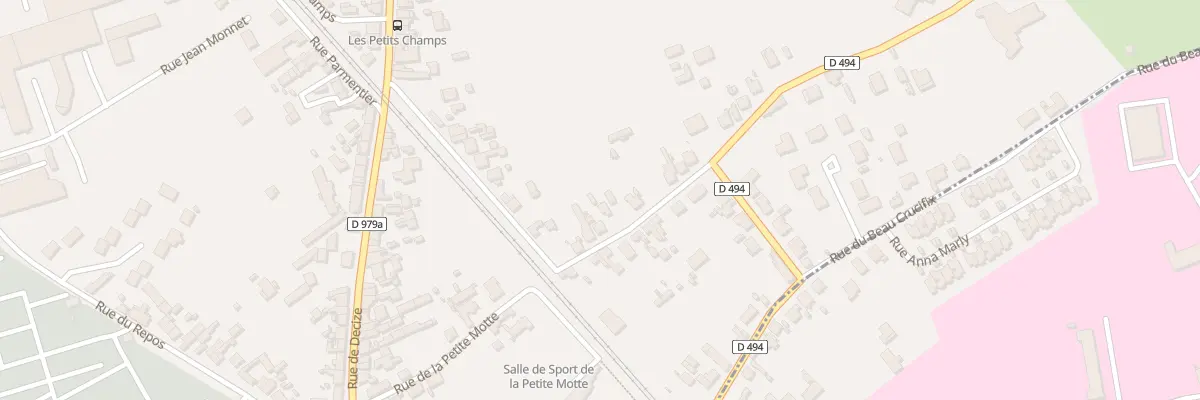 Plan du 34 Rue de la Motte à Moulins
