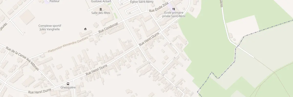 Plan du 25 Rue Henri Durre à Rœulx