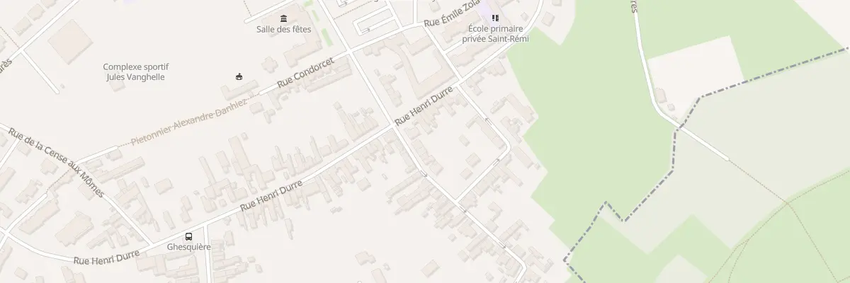 Plan du 1 Rue Gilbert Cotte à Rœulx