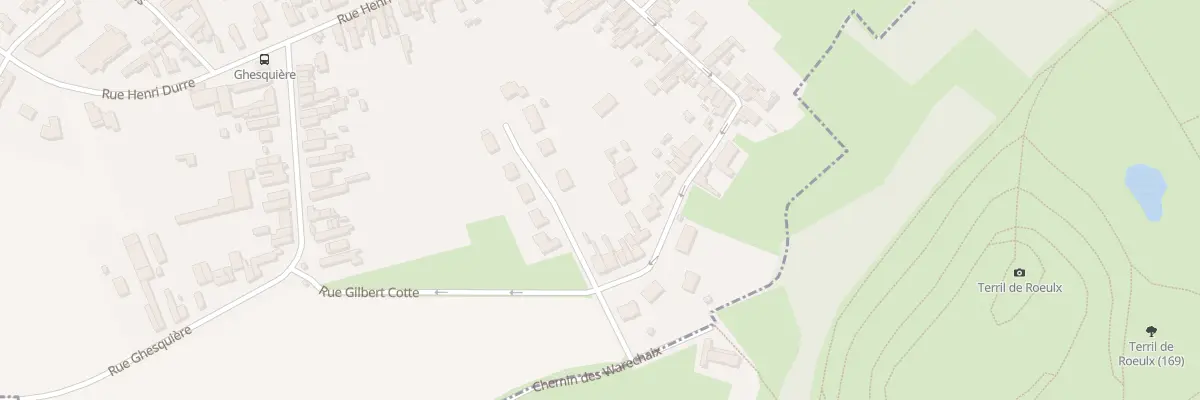 Plan du 72 Rue Gilbert Cotte à Rœulx