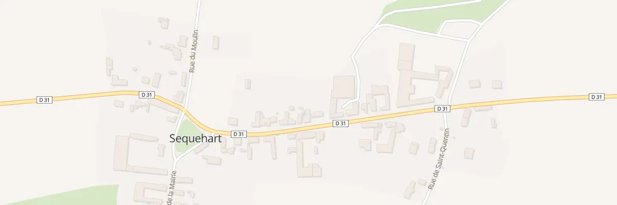 Plan du 274 Rue de la Poste à Sequehart