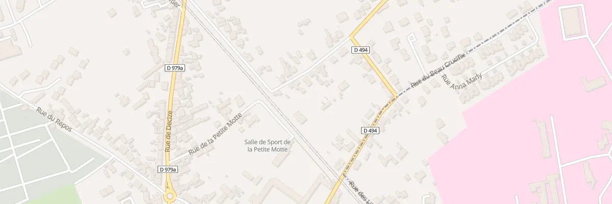Plan du 5 Rue de la Motte à Moulins