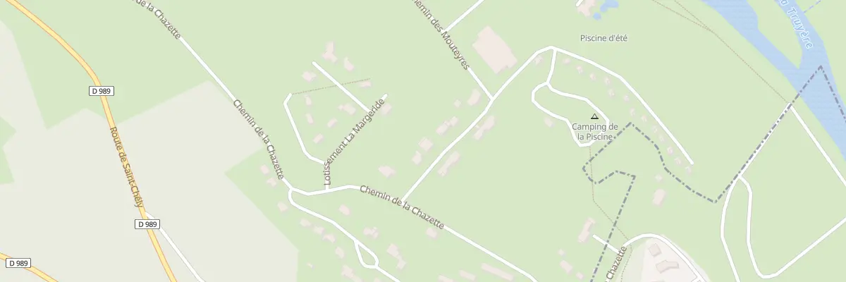 Plan du 3 Lot Ganigal Bas au Malzieu-Ville