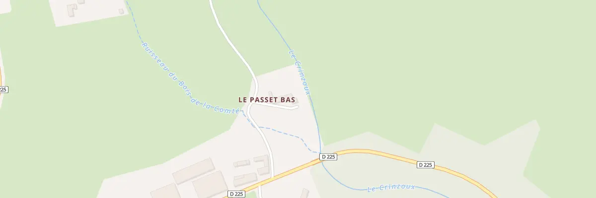 Plan du 5286 Le Passet à Manglieu