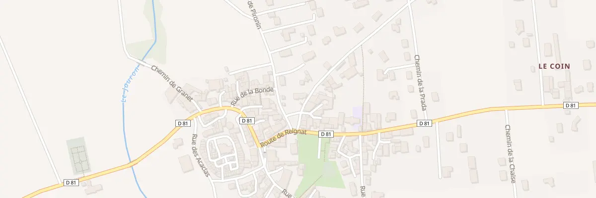 Plan du 5195 Rue de la Fontaine à Espirat
