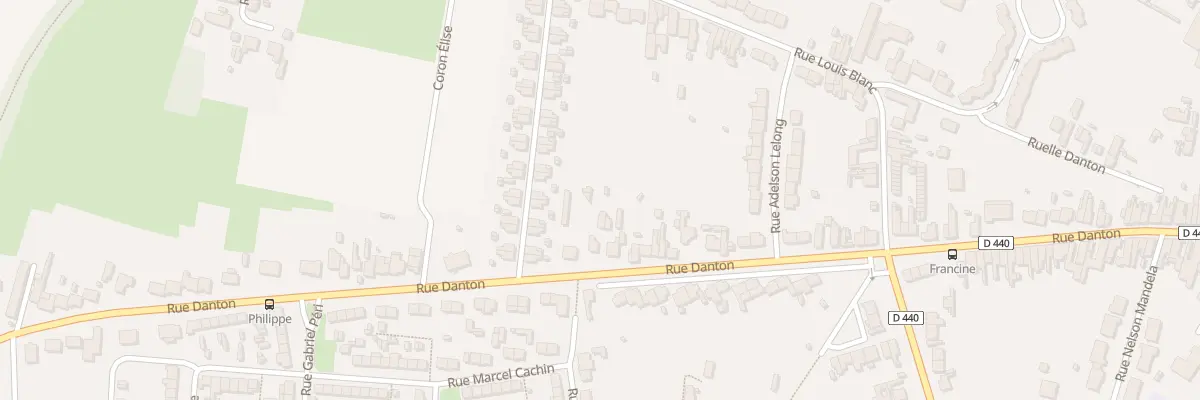 Plan du 110 Rue Danton à Escaudain